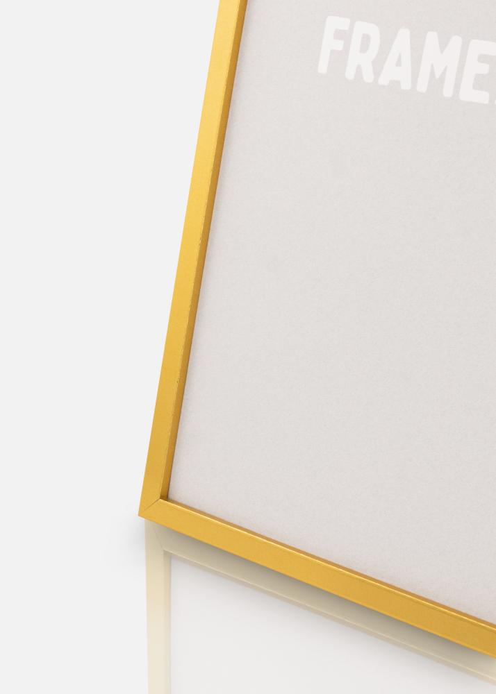 Tavelram Guld Smal 70 x 100 cm