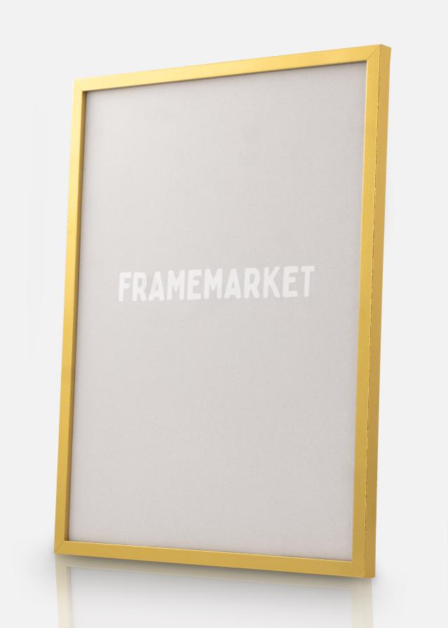 Tavelram Guld Smal 30 x 40 cm