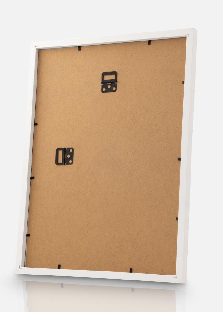 Tavelram Vit Bred 30 x 40 cm